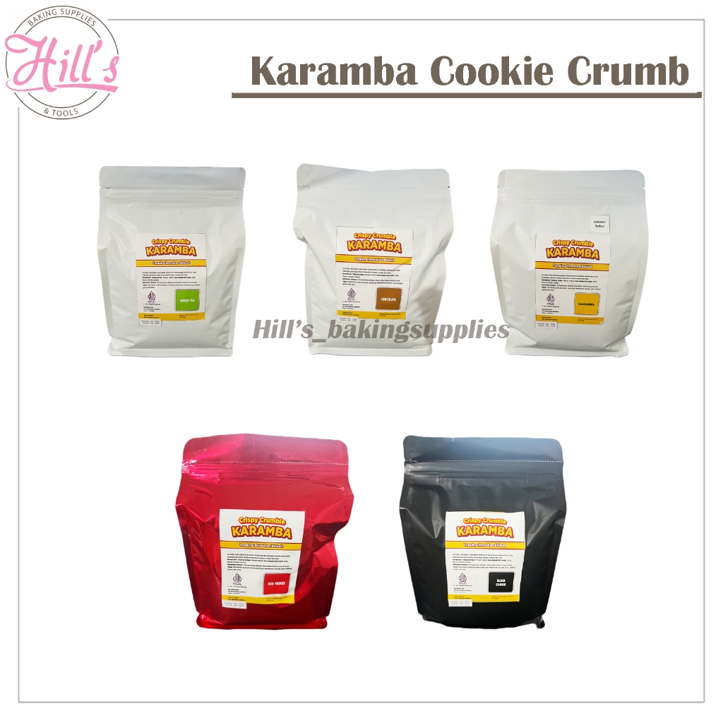 

KARAMBA COOKIE CRUMB 1 kg / REMAHAN BISKUIT TOPPING 1kg