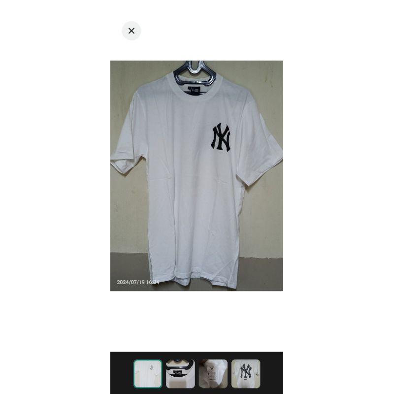 kaos baseball logo NY