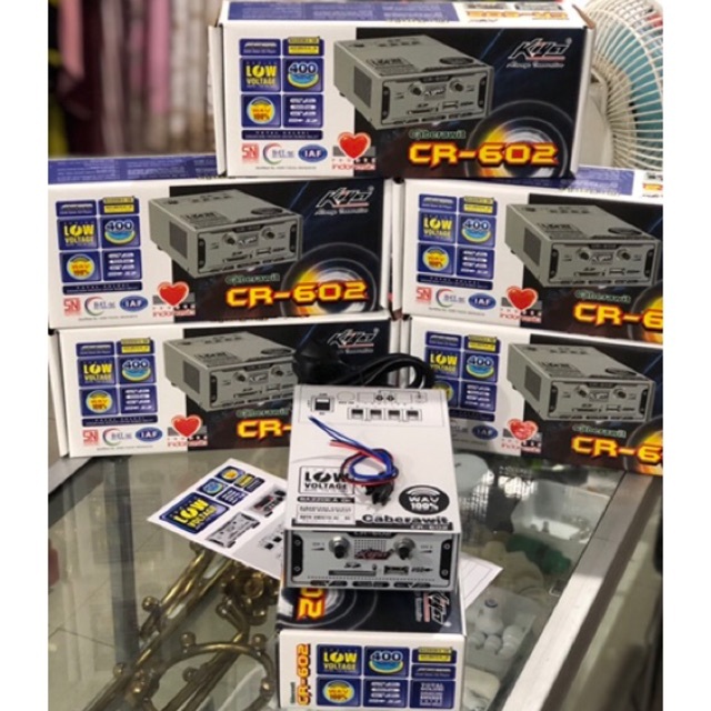 Ampli walet Caberawit kiya CR 602 Anti Petir Amplifier Walet CR602