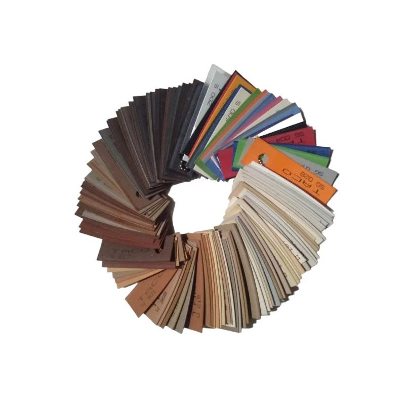 KATALOG HPL EDGING TACO ASLI KARTU WARNA CATALOG COLOR CARD RENCENG CONTOH ASLI PETUNJUK COLOUR HPL