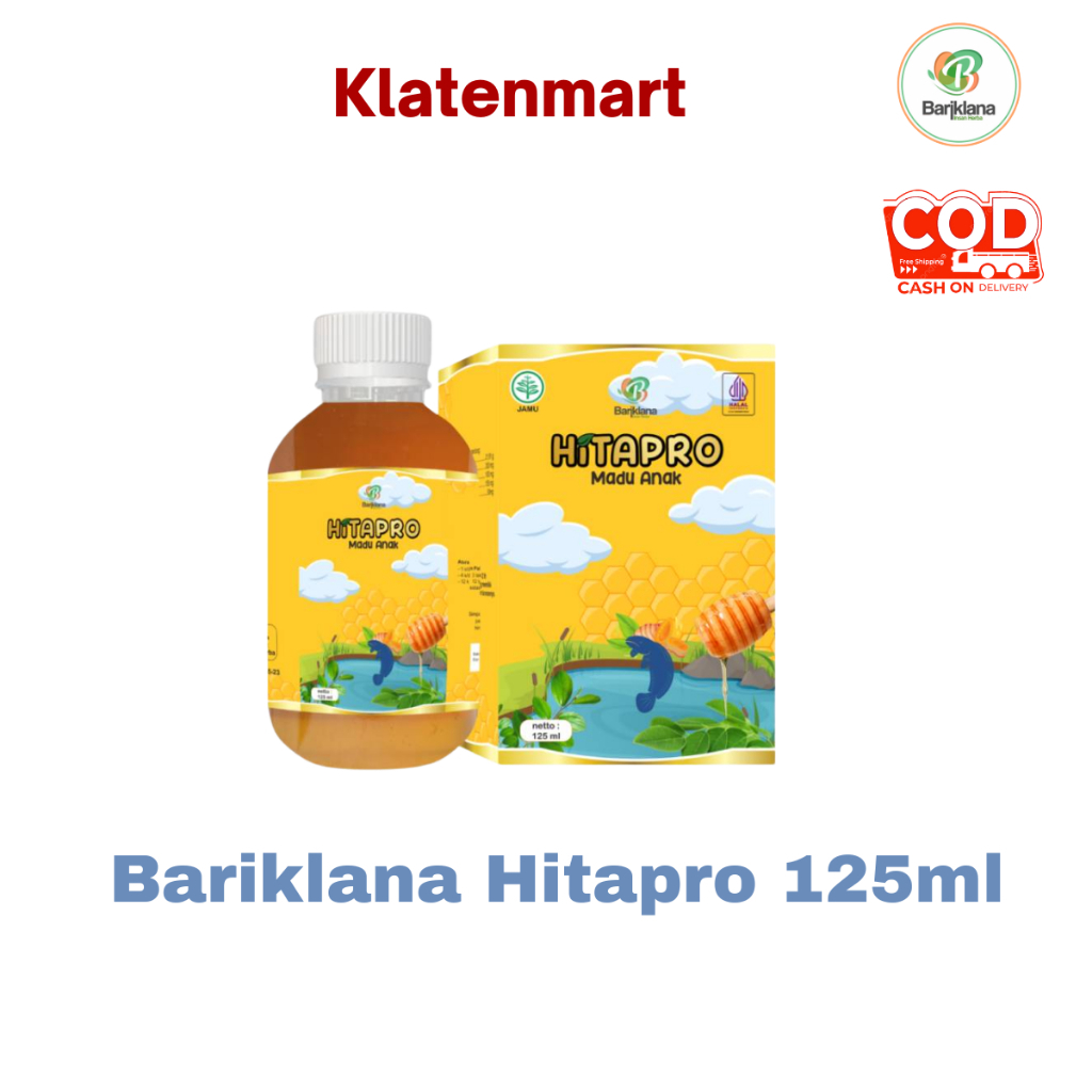 

Bariklana Hitapro Madu 125ml