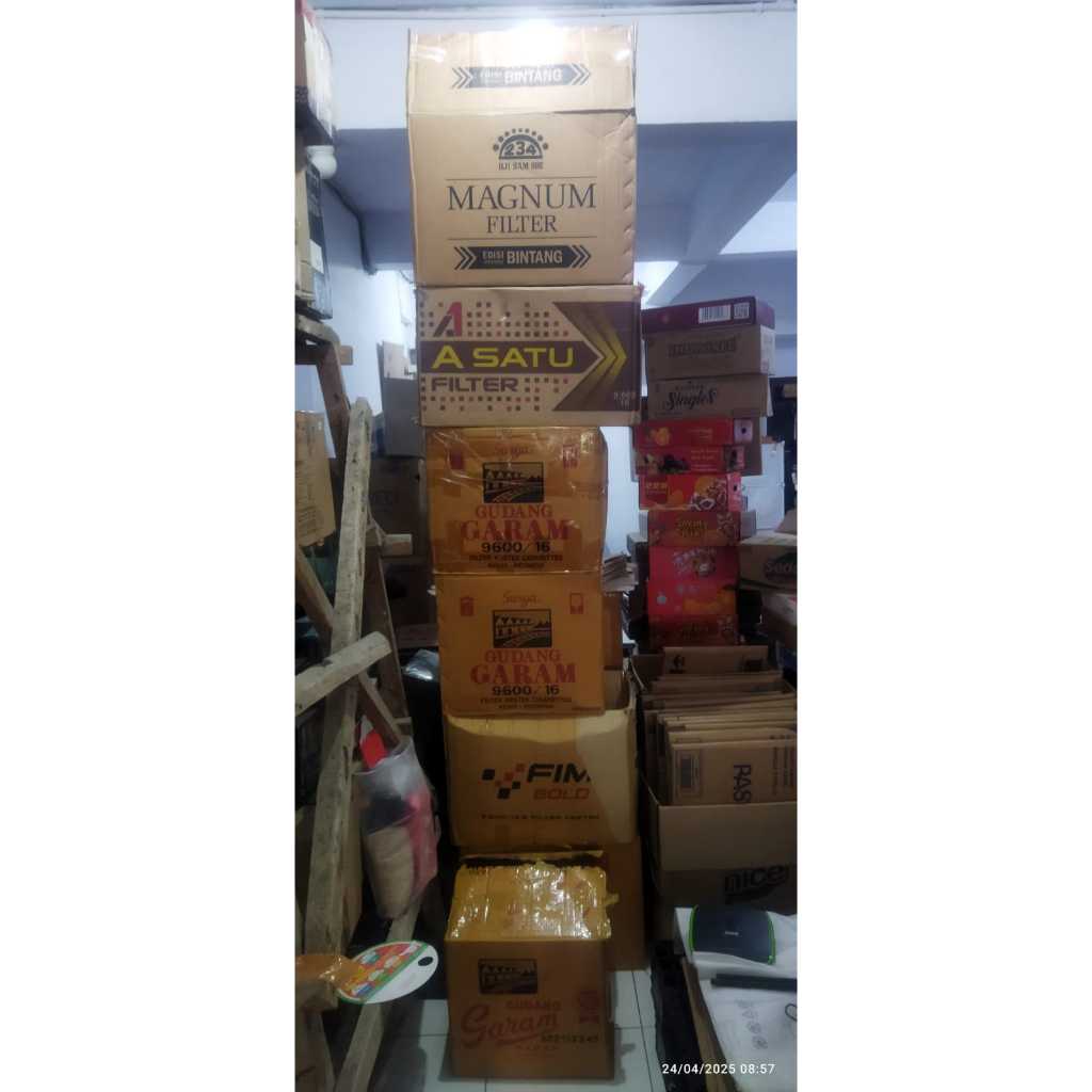 

Kardus / Karton Box Tebal Bekas Rokok Cocok Buat Barang Pecah Belah