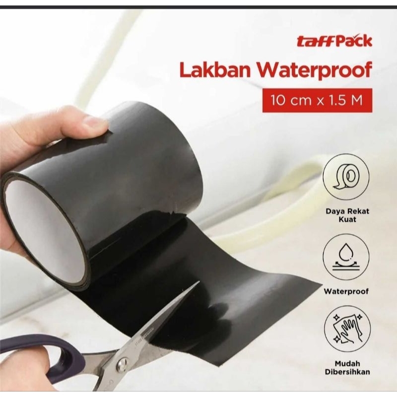 lakban anti bocor waterproof leak repair tape lebar 10 cm x 150 cm