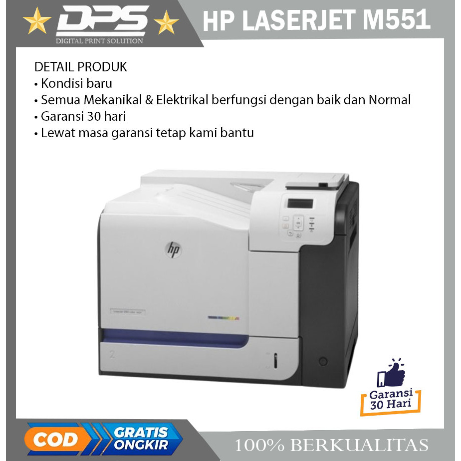 Printer Hp Laserjet Pro 500 M551 Laser Color M551 M551DTN