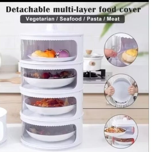 TERBARUU Tudung Saji 4 susun Serbaguna