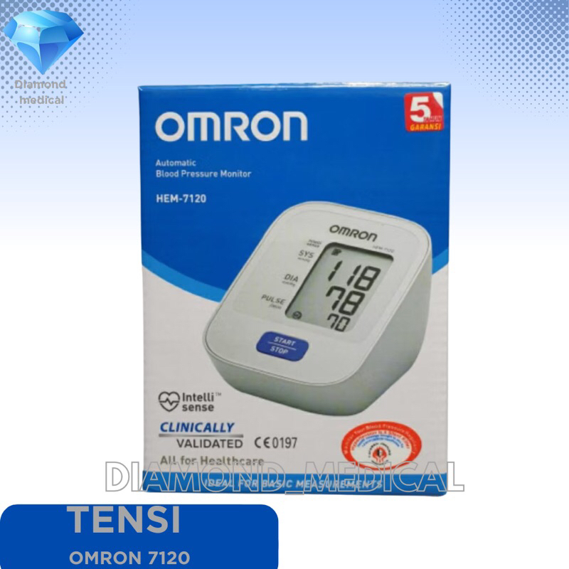 Tensimeter Digital Omron Hem 7120 Alat Tensi Darah Digital Tensi Digital Omron Tensimeter omron