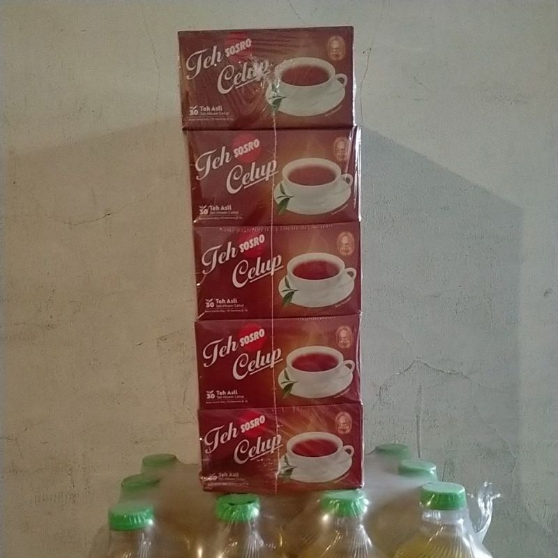 

Teh Sosro Kotak Celup isi 30 per pack isi 10pcs