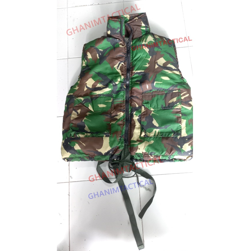 Pelampung Loreng Jatah TNI - Rompi Loreng Jatah TNI - Rompi Loreng Original TNI