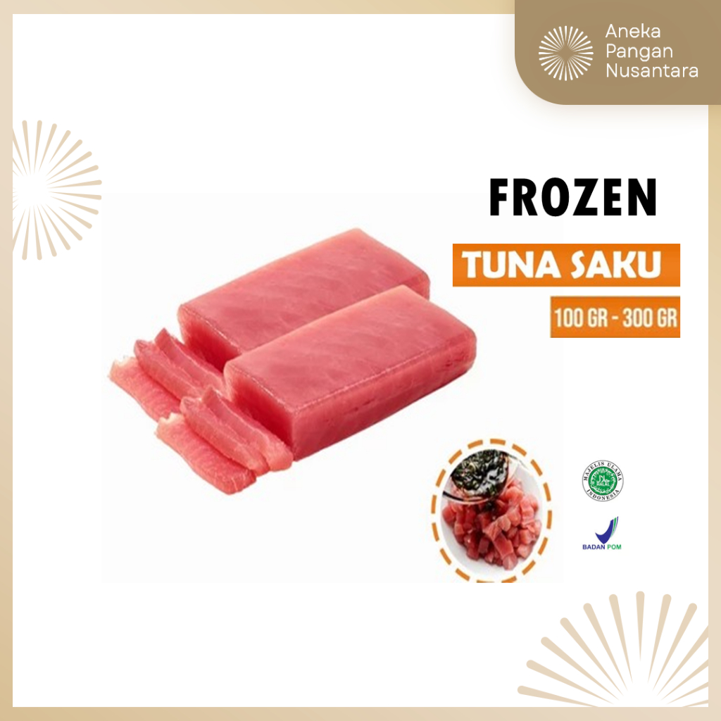 

Ikan Tuna Saku 1kg - Sashimi Grade AAA+ - 1kg