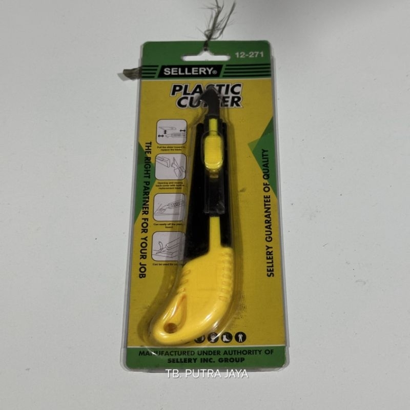 

Plastic Cutter Pisau Pemotong Kertas Sellery Original Berkualitas