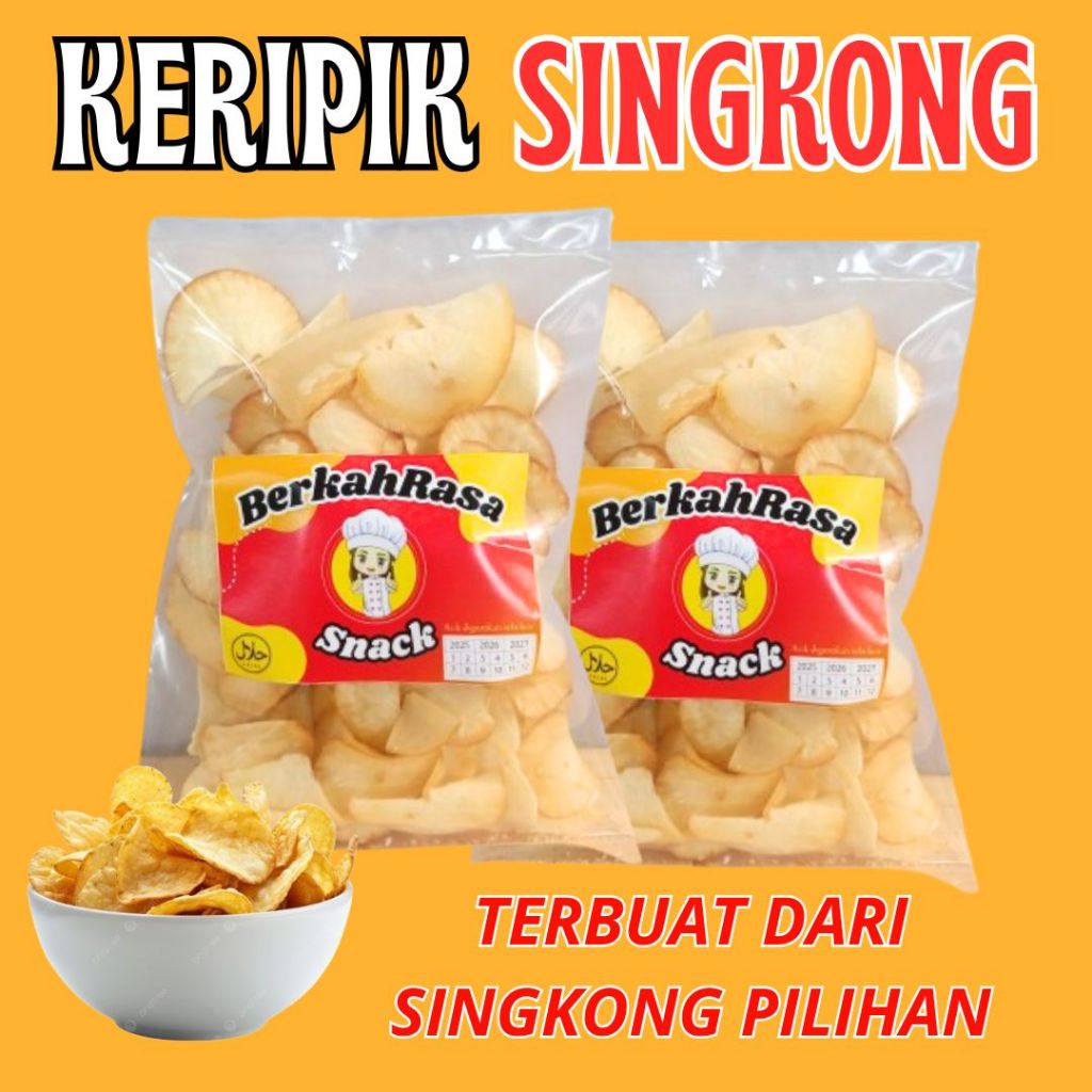 

Keripik singkong asin gurih 250 gram - sriping singkong gurih renyah