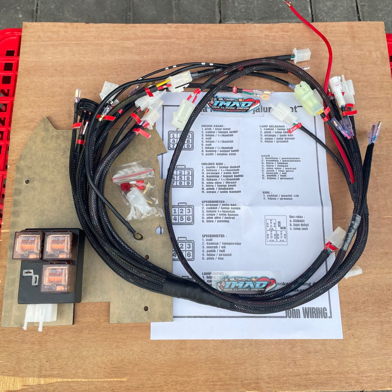 KABEL BODY NINJA R SS FULL SOKET KABEL BODY NINJA R SS UPGRADE FULLWAVE