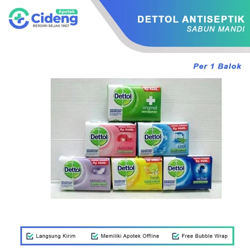 DETTOL SABUN MANDI ANTISEPTIK