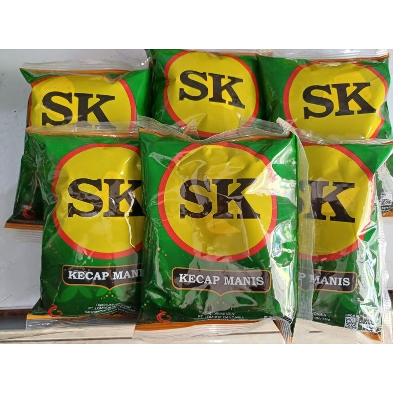 

Kecap Manis Bantal merk SK isi 200ml