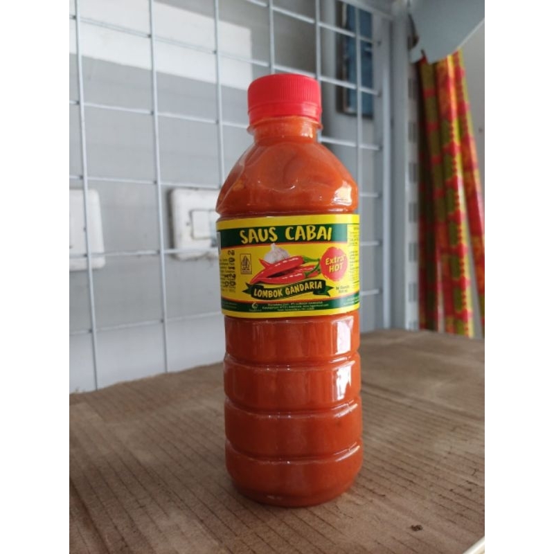 

Saus Saos Cabai Extra Hot Lombok Gandaria Botol 500ml