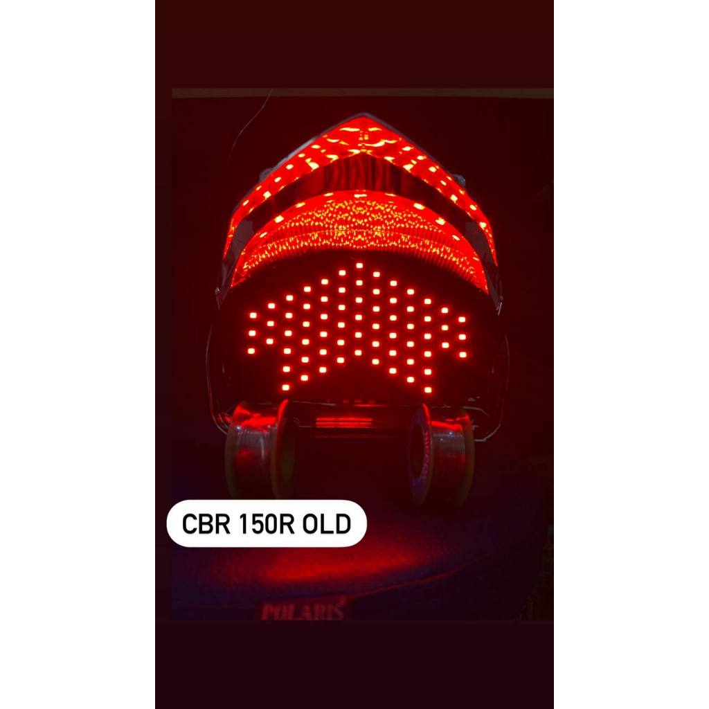 STOPLAMP RUNNING CB 150R OLD PNP LAMPU REM BELAKANG VARIASI 8 MODE OTOMATIS BISA ATUR KECEPATAN