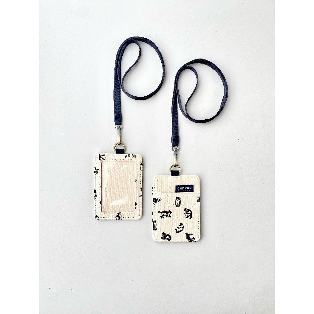 

ID Lanyard Cats Natural Canvas Living