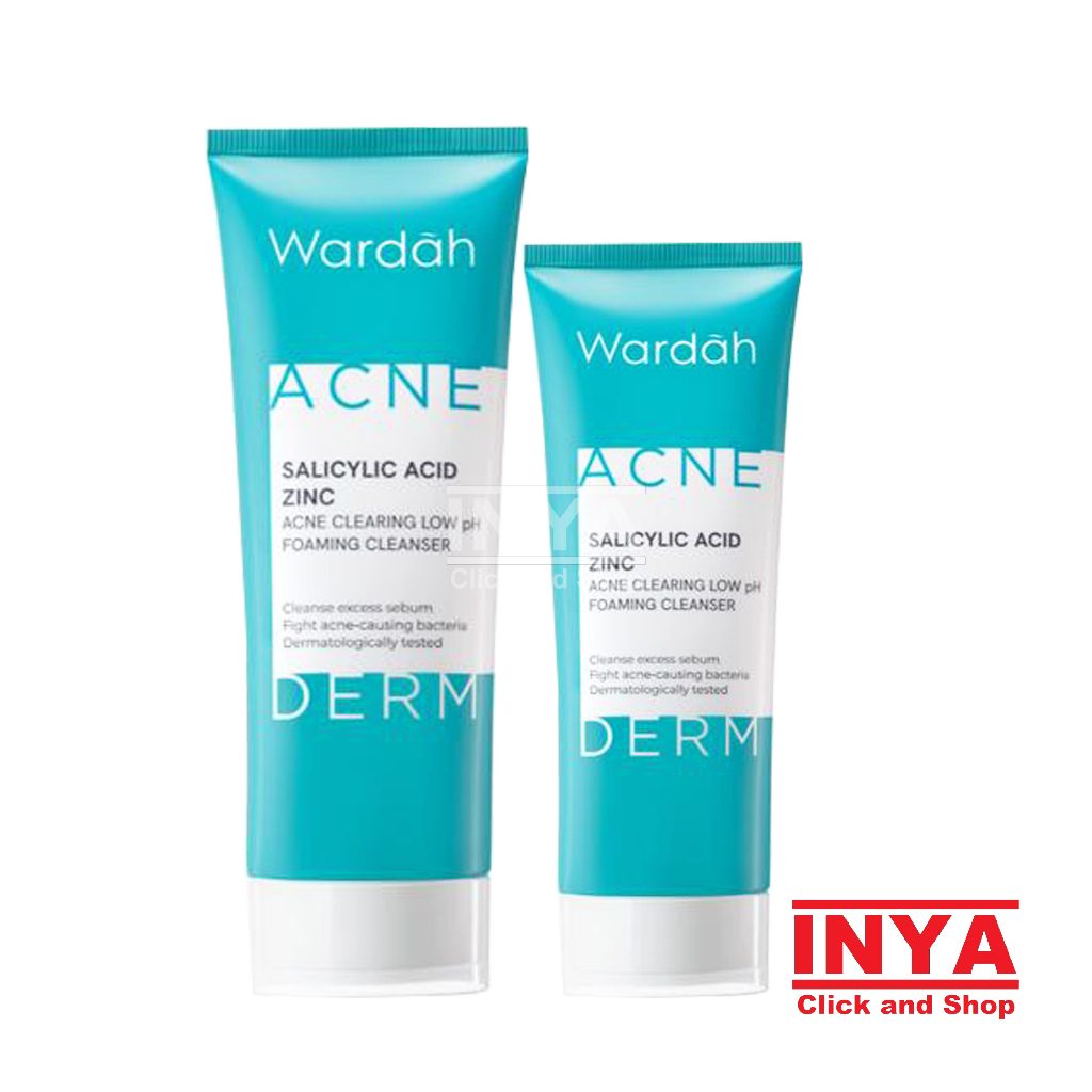 Wardah Acnederm Foaming Cleanser - Sabun Muka