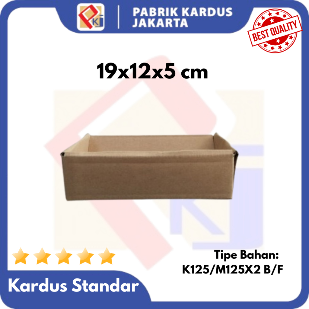 

Kardus Karton Box Polos Uk 19x12x5 cm | Kotak Packaging Polos |Dus Packing