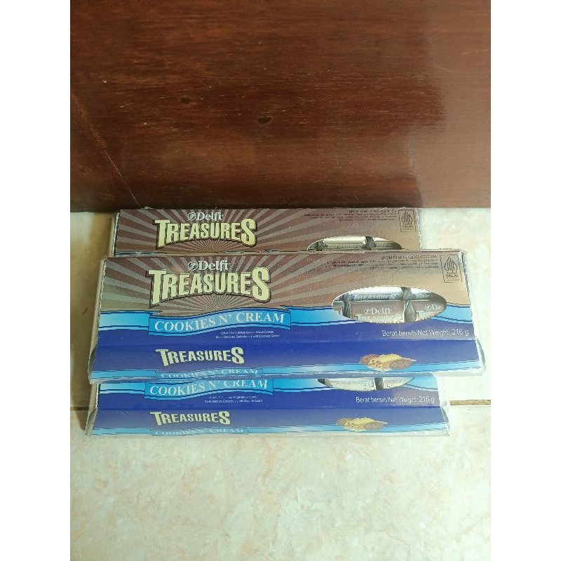 

~Q.S~ Coklat Delfi Treasure Kemasan Box 216gr