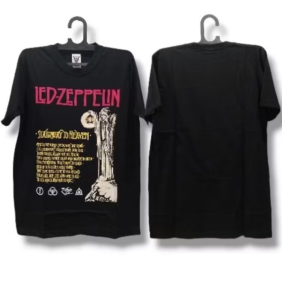 kaos LEDZEPPELIN |built up 24s tanpa jahitan samping