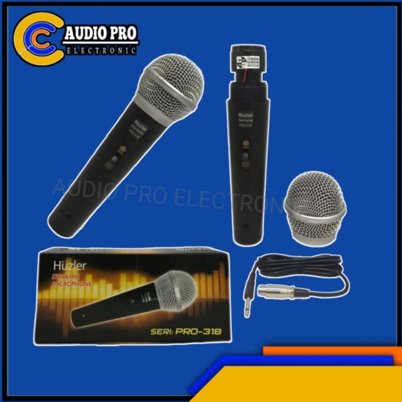 MICROPHONE HUZLER PRO 318 NEW