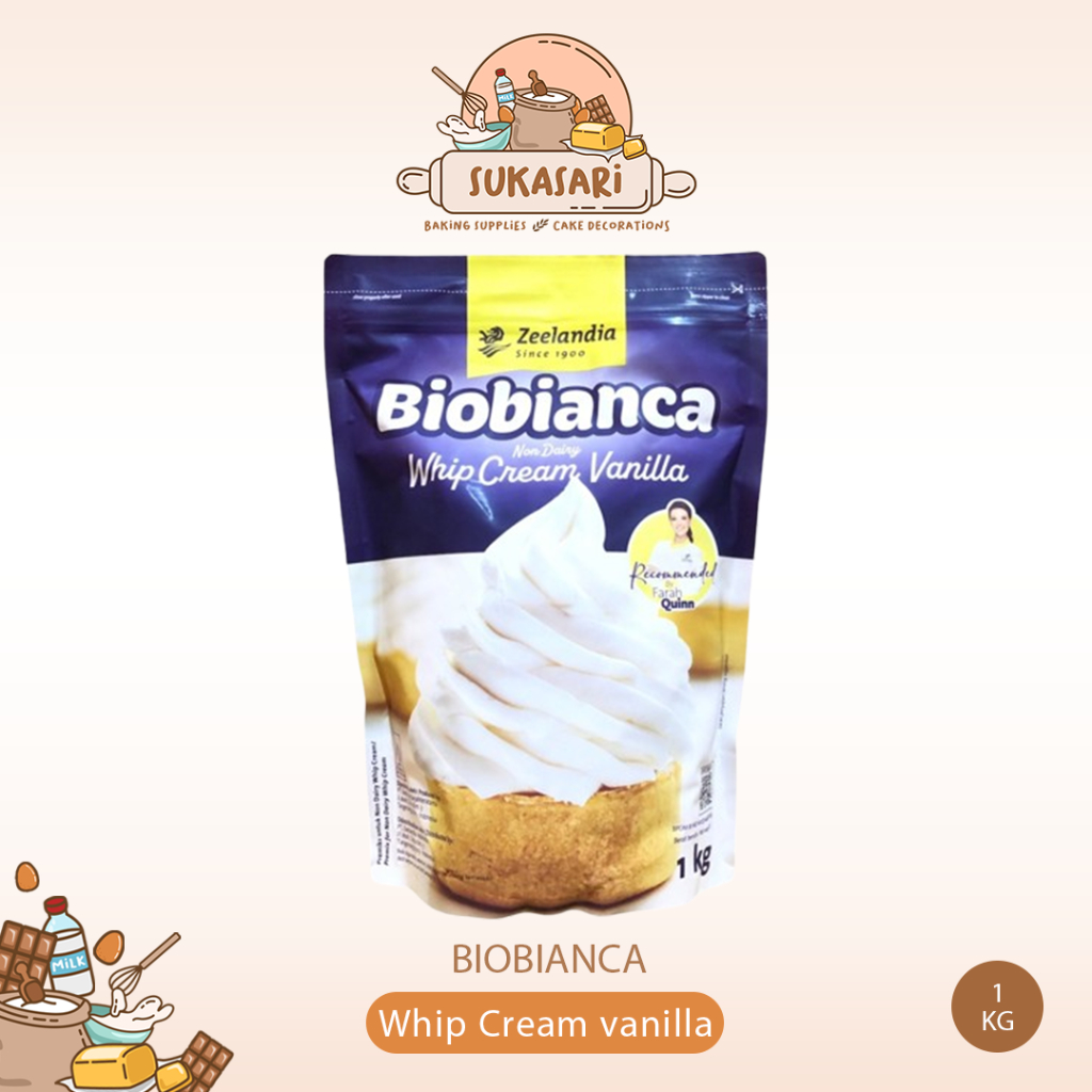 

Biobianca whipping cream bubuk 1kg / non dairy krim
