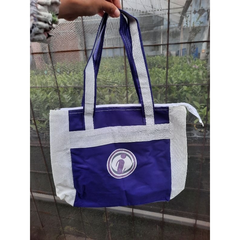 Tas tote bag IFA warna ungu