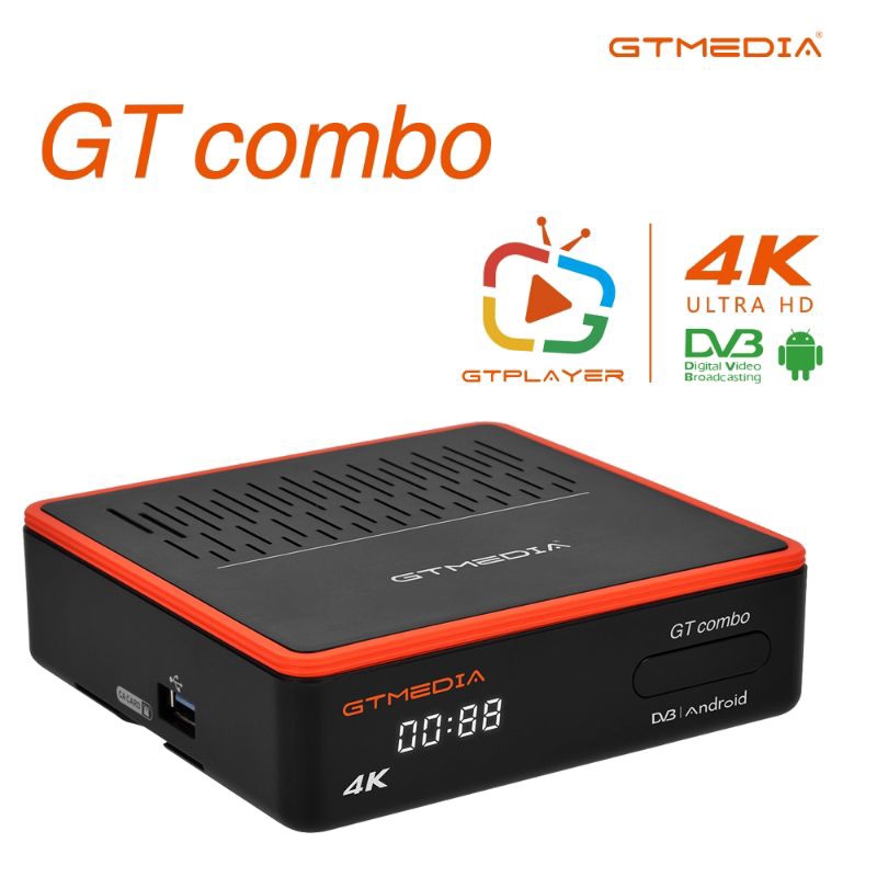 GTMEDIA GT COMBO Android+DVB-S/S2/S2X+T/T2/Cable/ISDBT