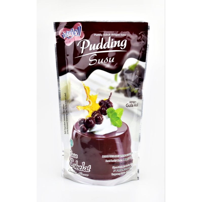 

Nutrijell Puding Susu Coklat / Mangga / Vanilla / Strawberry / Belgian Chocolate
