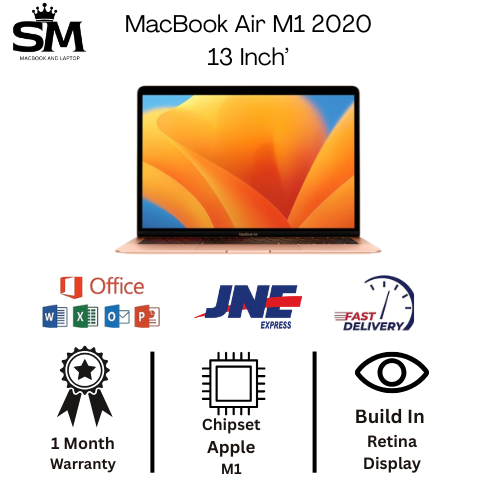 MACBOOK AIR M1 2020 CHIP APPLE