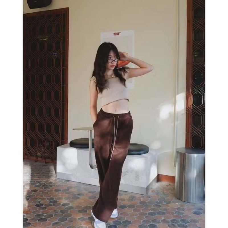 CELANA KULOT HIGHWAIST CORDUROY WANITA