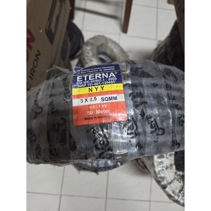 Kabel Eterna NYY 3x2,5