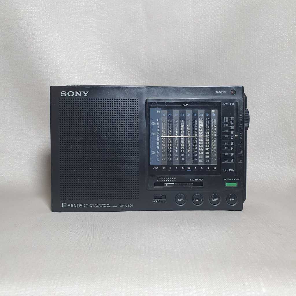 Radio Sony 12 Bands ICF-7601 Second Original