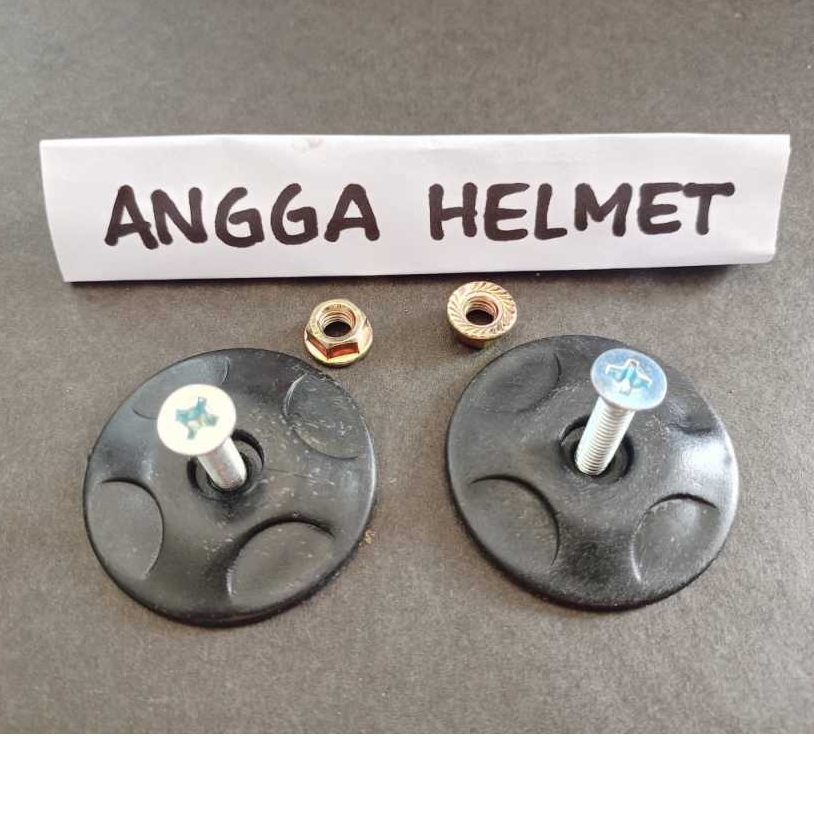 Bold Knop Helm KYT 2 Vision, Baut Knop, Cover baut helm universal