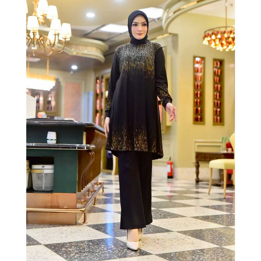 SAKURA Tunik Wanita Bih Size Jumbo Baju Wanita BAHAN CALVIN JEANS