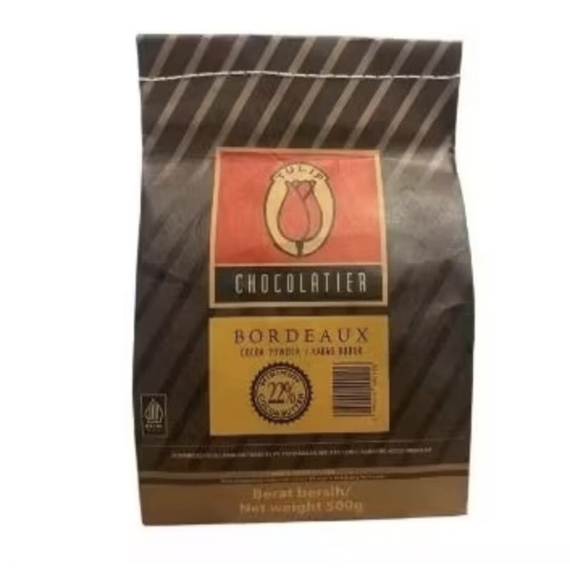 

TULIP COCOA POWDER BORDEAUX 5 KG / COKLAT BUBUK TULIP
