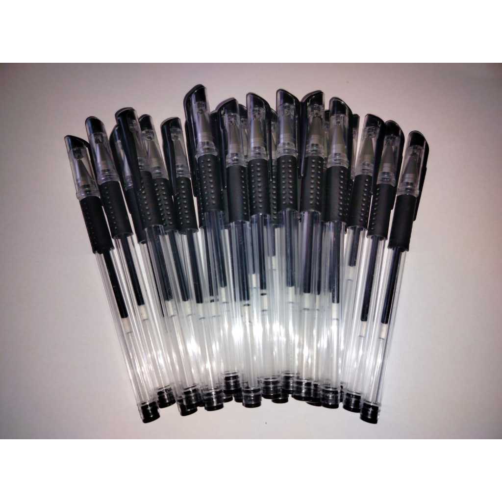 

PENA GEL/ PULPEN STANDAR UJIAN SISWA 0,5 MM 12 PCS MURAH -SIAP KIRIM