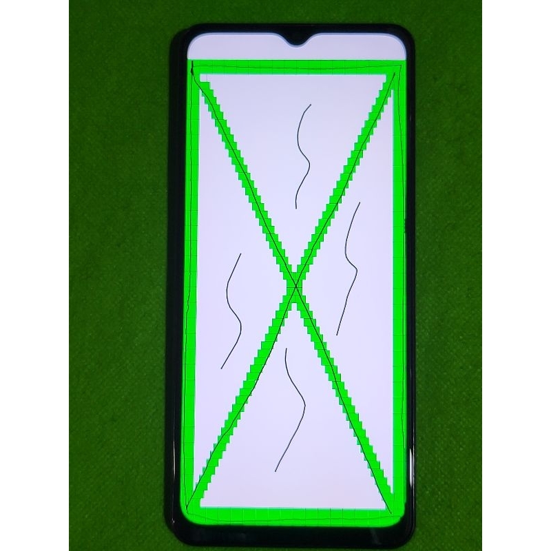 lcd sett frame samsung m12 ori copotan mulus