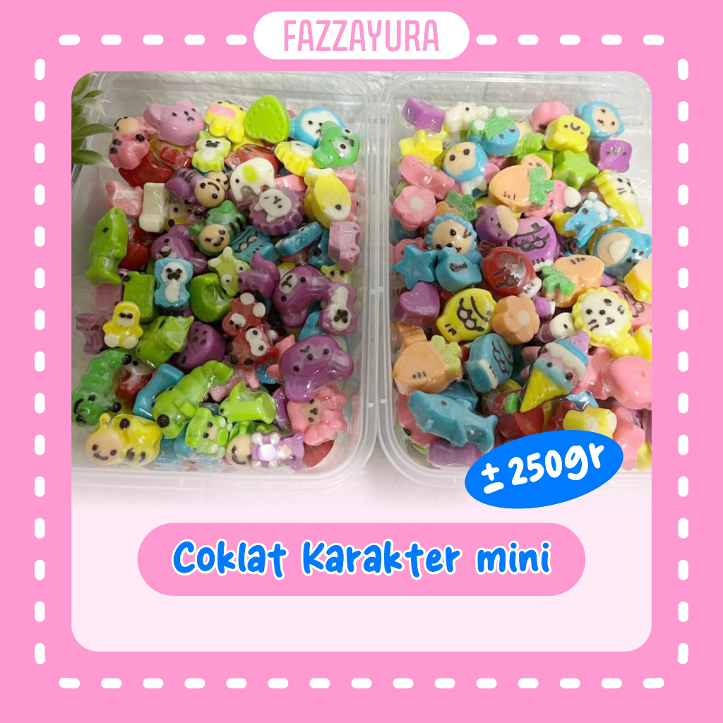 

Coklat karakter mini 250 gr