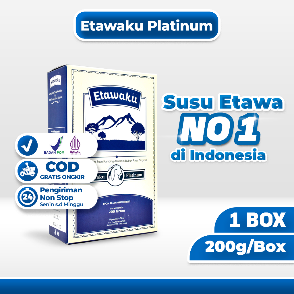 

Etawaku Platinum Susu Kambing Etawa Terbukti Sembuhkan Permasalahan Pernafasan