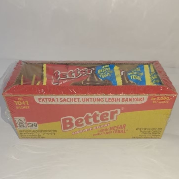 

BETTER SANDWICH BOX | 1BOX ISI 11PCS
