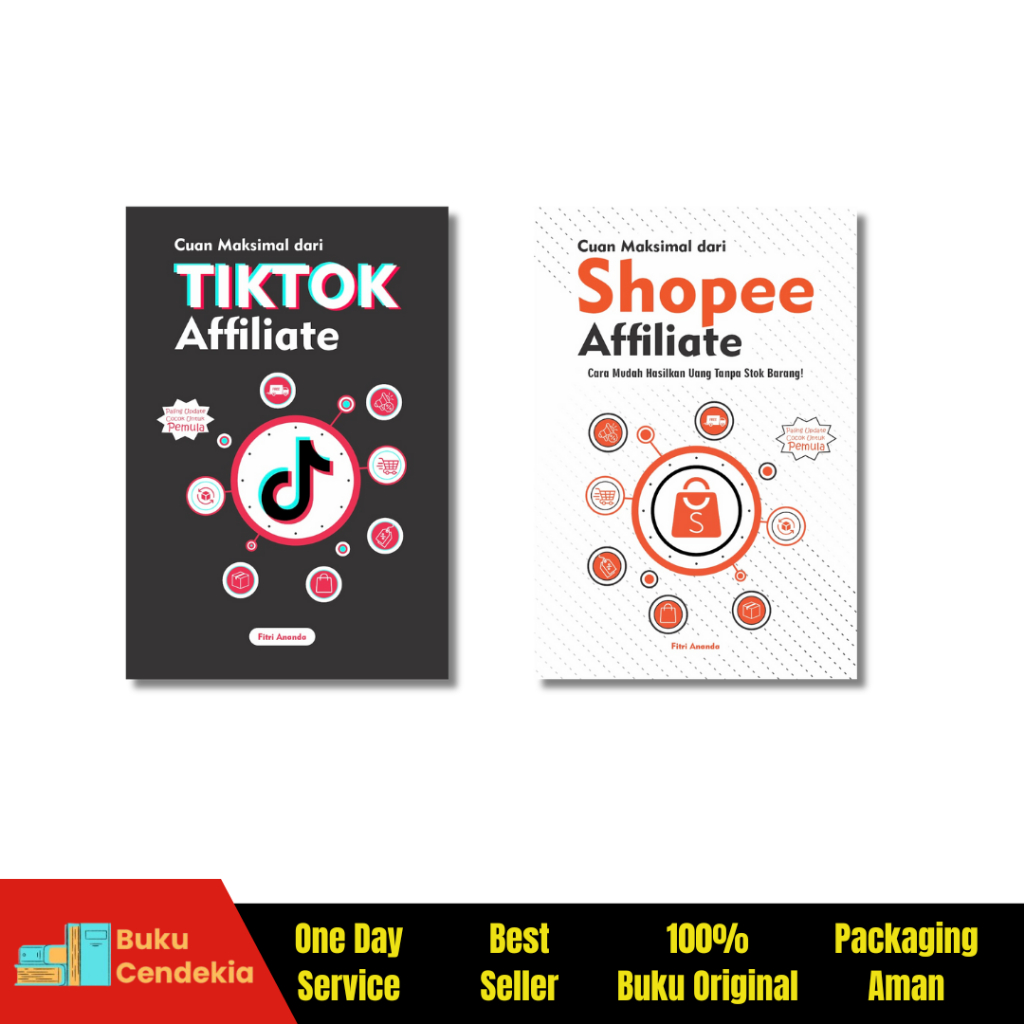 Paket Hemat Jago Affiliate Cuan Maksimal (Tiktok Affiliate + Shopee Affiliate) Yash Media