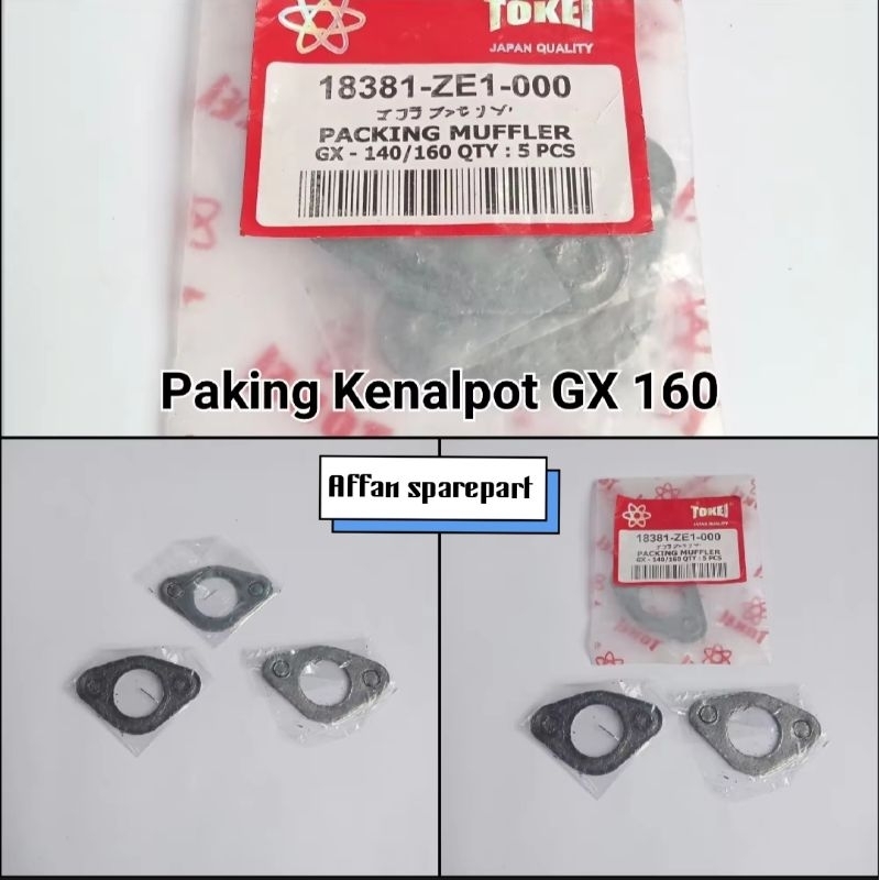 PAKING KENALPOT GX 160/GX 200 TOKEI / PACKING MUFFLER GX 160/GX 200 TOKEI