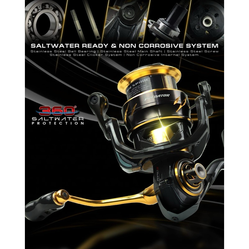 Reel Daido Predator Duralium 7075