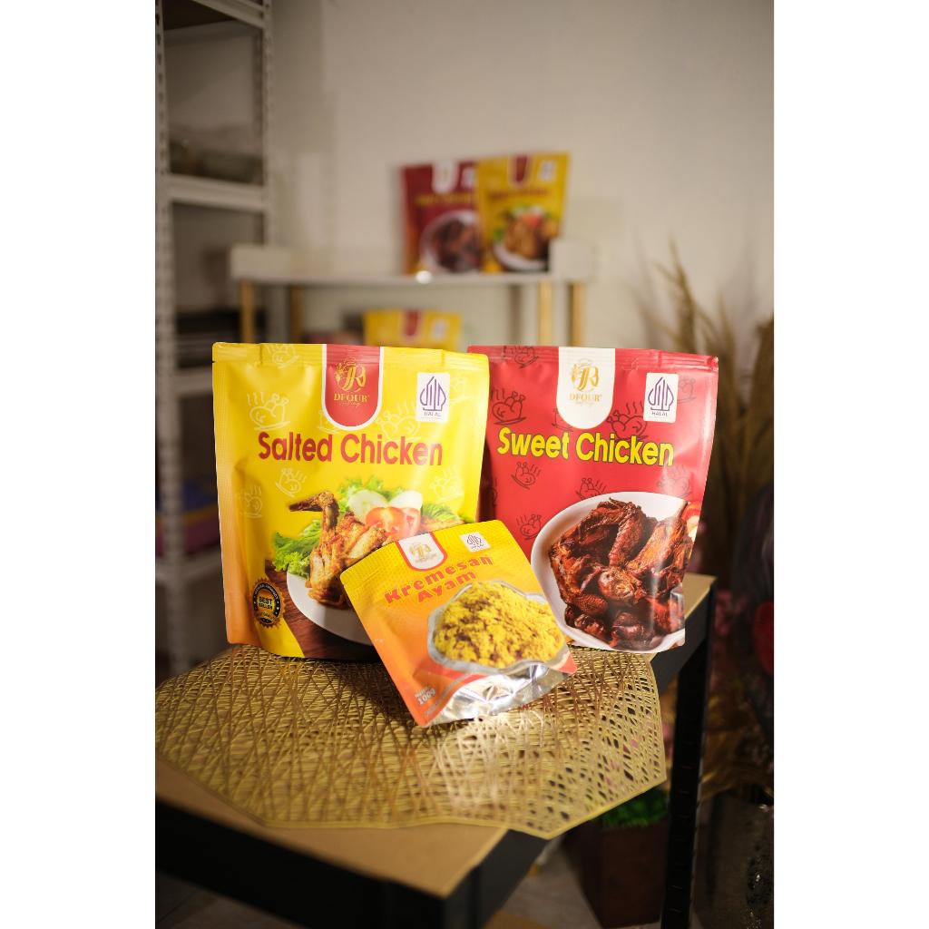 

Paket Bunddling Ayam Salted 1 ekor+Ayam Sweet 1 ekor+Kremesan 1pcs