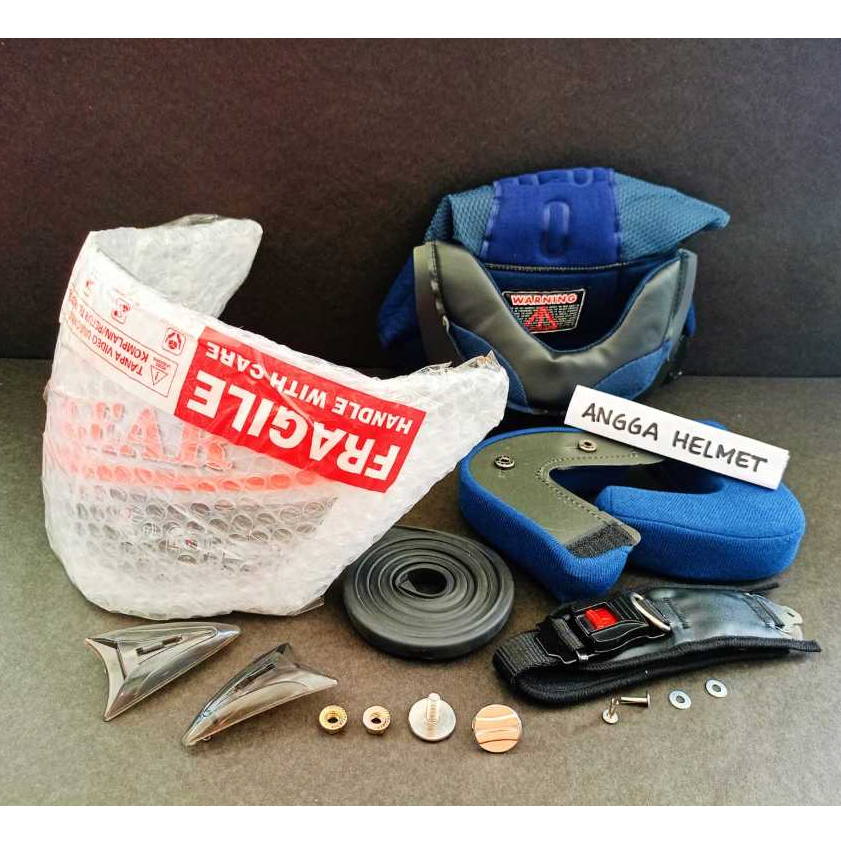 PAKET sparepart Helm INK T1, INK CL 25 / 26, INK CX 22, INK CX22, INK CENTRO, INK CX390, INK CX 390,