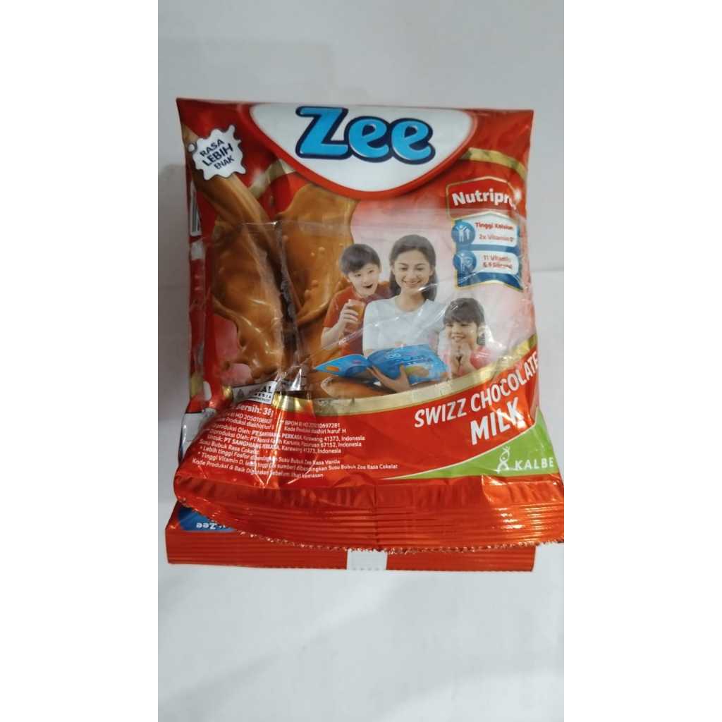 

SUSU ZEE SWIZZ CHOCOLATE MILK 38GR X 10S