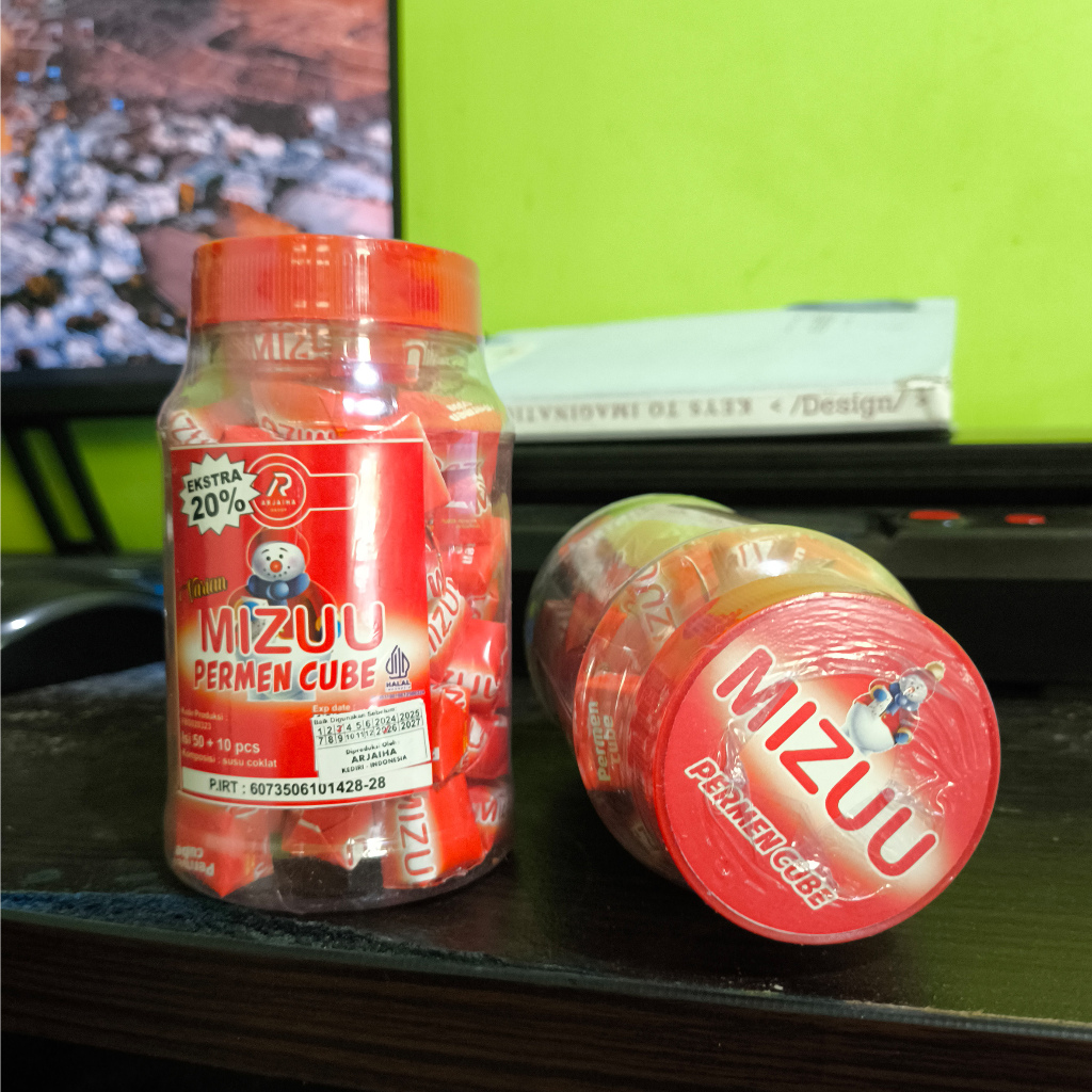 

Permen Coklat Mizuu Cube Candy isi 60pcs