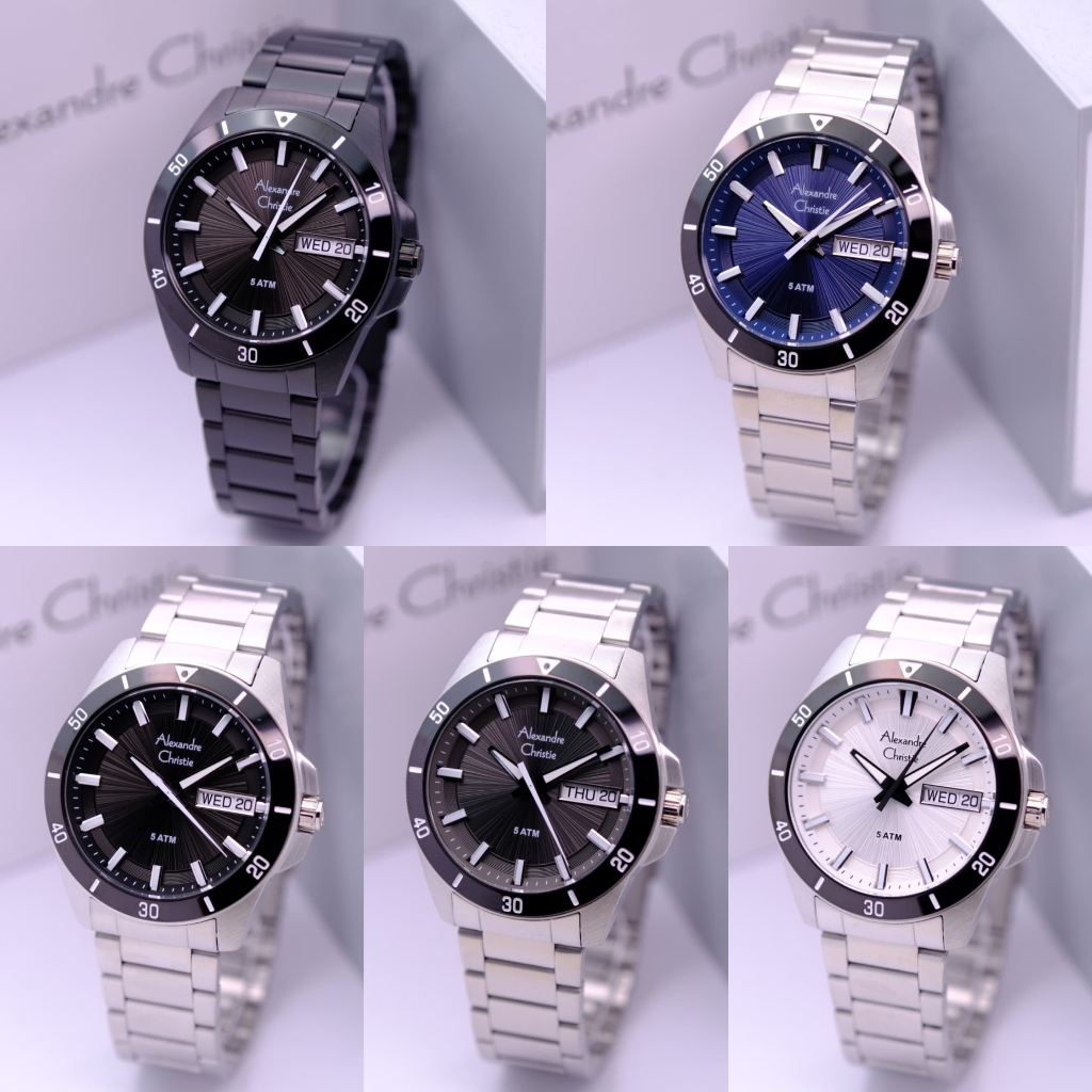 JAM TANGAN PRIA ALEXANDRE CHRISTIE AC 6518 AC6518 / AC 6683 AC6683 ORIGINAL GARANSI RESMI